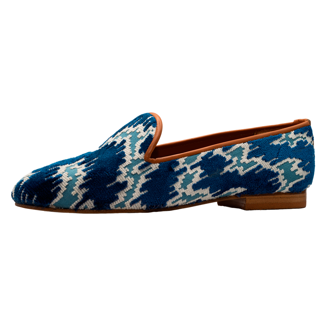 Multi Zig-Zag Navy and Blues