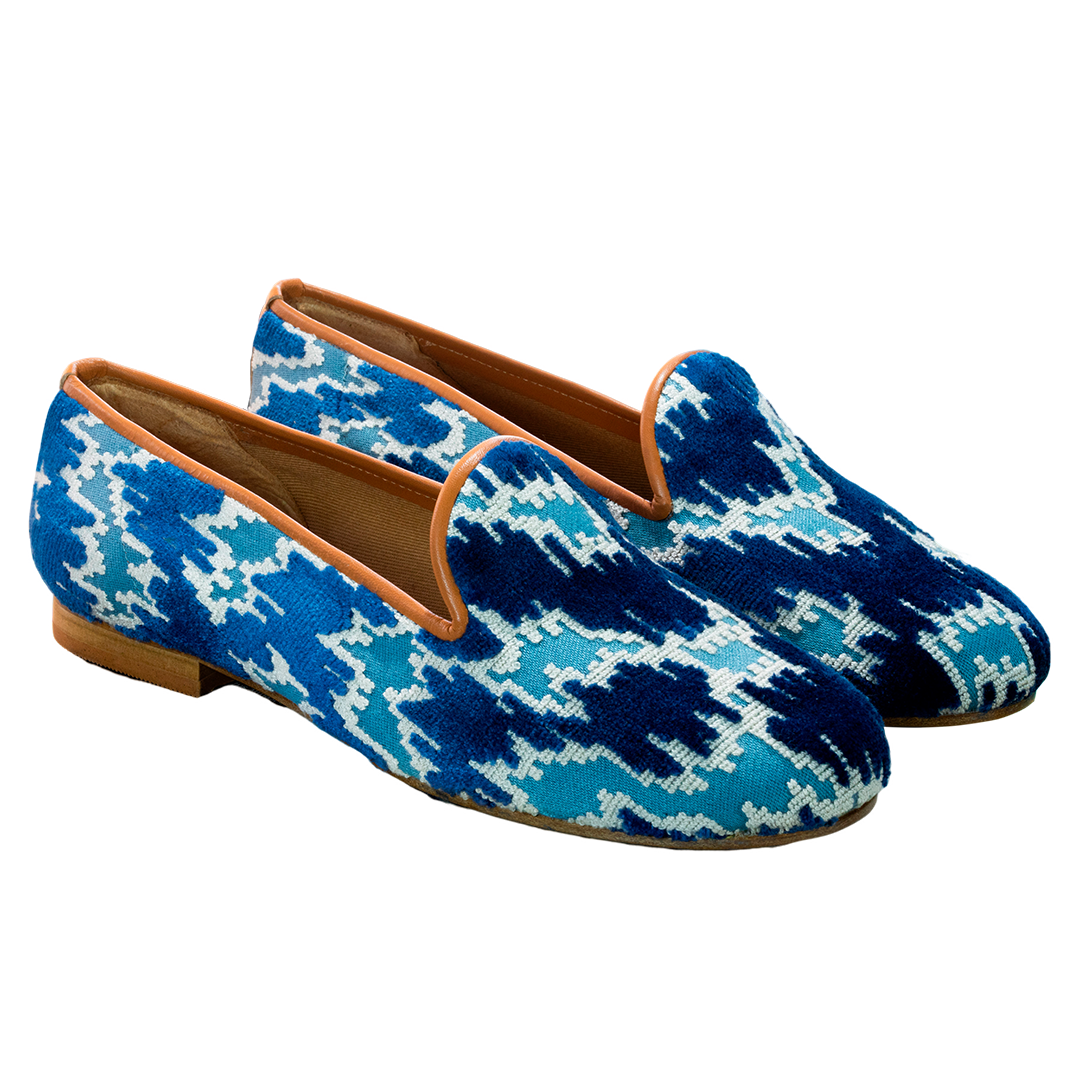 Multi Zig-Zag Navy and Blues