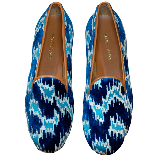 Multi Zig-Zag Navy and Blues