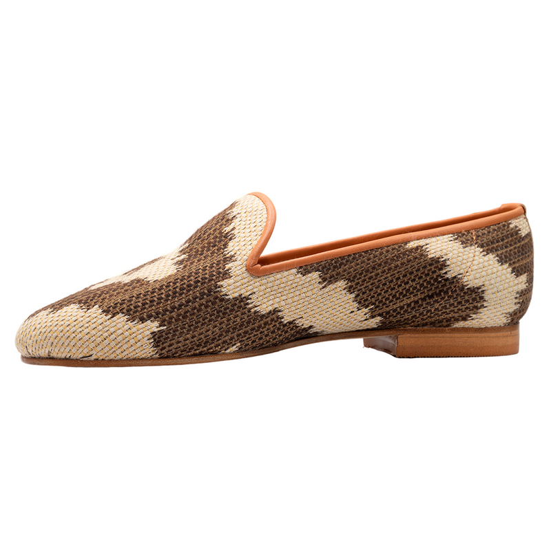 Brown Ikat